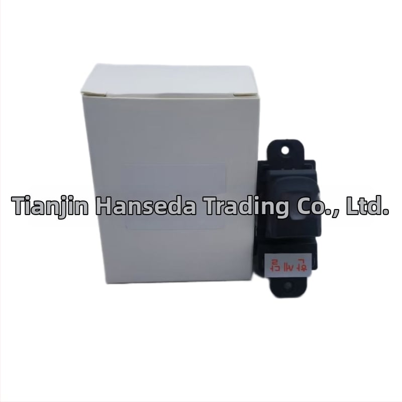 Hanshida 93575B4000 Pravý zadný elektrický spínač okna – predný pomocný spínač na zdvihnutie skla pre Hyundai; zodpovedajúce modely 31911-22000 WK612/4 a 31910-2350