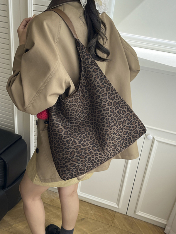 FG811 Geantă tote din PU, stil urban minimalist, închidere cu cataramă magnetică, căptușeală din poliester, buzunar pentru documente în interior