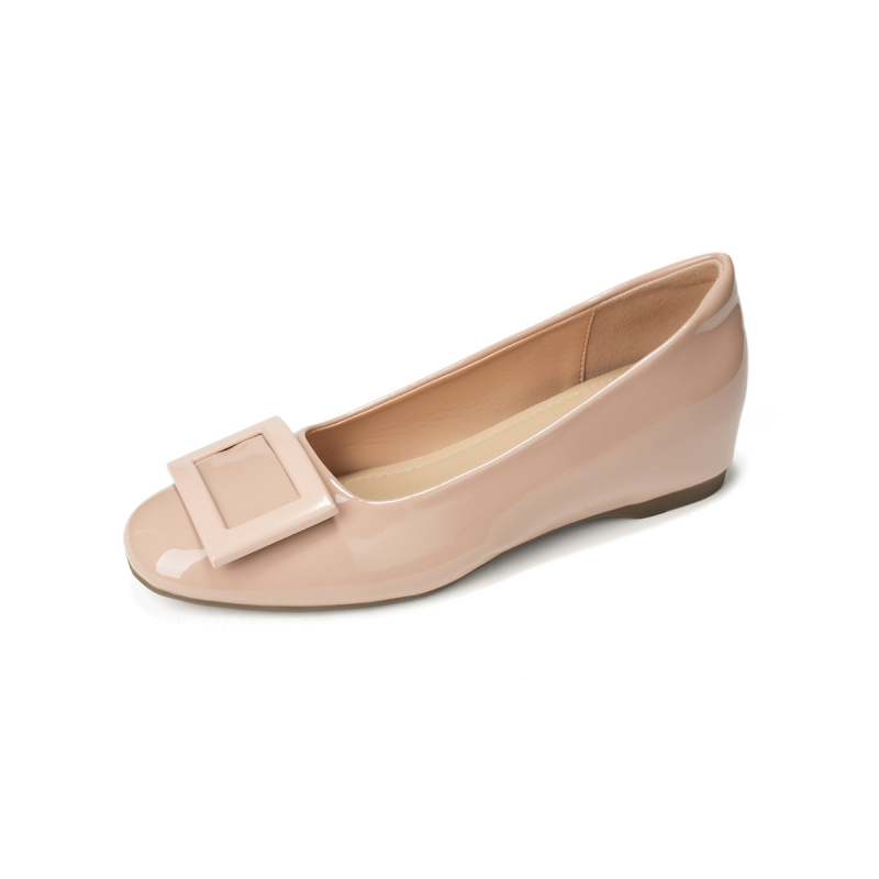 Mary Jane cipő – kerek orrú; mikroszálas felsőrész; mikroszálas bélés; slip-on; alacsony sarok (<3 cm)