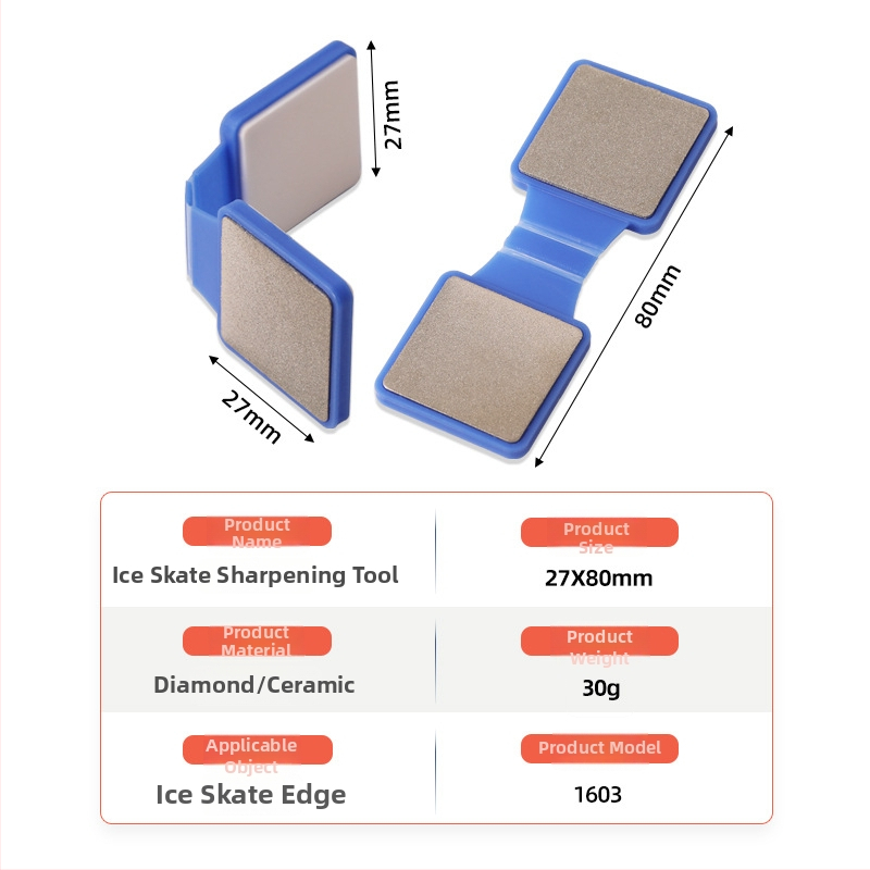 DMD jääkrišanas kraštų kujundamise tööriist, kahepoolsed teemant-keramika poleerija, mudel 1603