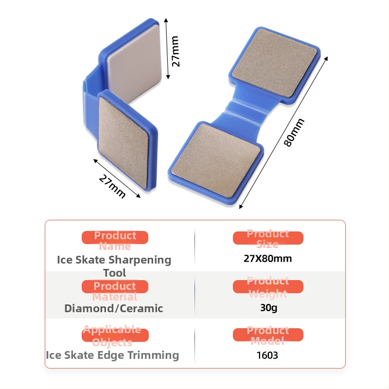 DMD jääkrišanas kraštų kujundamise tööriist, kahepoolsed teemant-keramika poleerija, mudel 1603