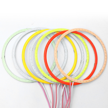 Автомобилни COB ангелски очи дневни светлини - 3W, 12V, 800lm, IP65, 50000 ч.