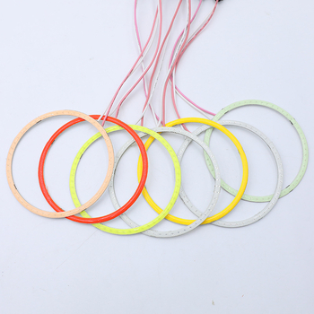 Автомобилни COB ангелски очи дневни светлини - 3W, 12V, 800lm, IP65, 50000 ч.