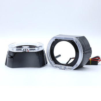 Декоративна капачка за автомобилен фар с Angel Eyes – 10W, 12V, 1000lm, 3030SMD, WH-230