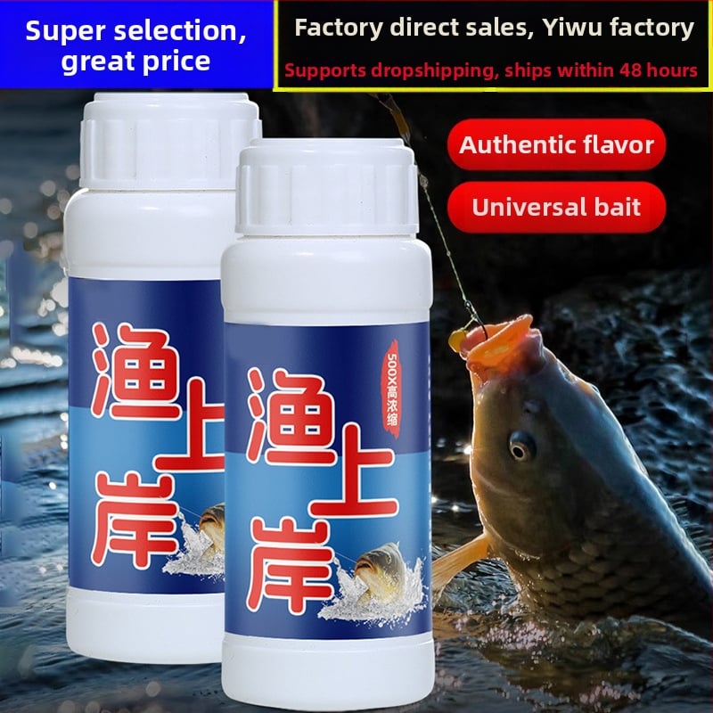 Vysoko koncentrovaný tekutý atraktant na ryby – doplnok pre divý rybolov