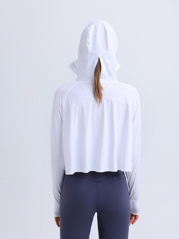 Išorinė vėjo striukė su gobtuvu dviračių sportui, nailono audinys, UPF50+, lengva, vienos spalvos raštas