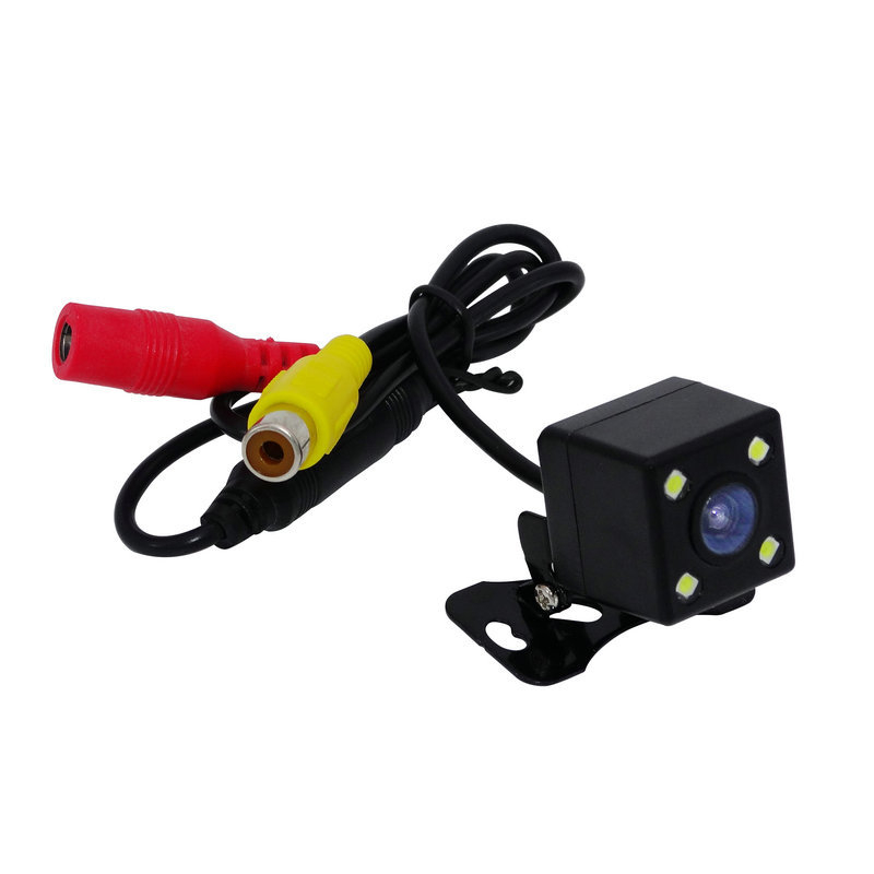 Opća vanjska CCD auto kamera s LED svjetlom, JF-663, 12V, 170° kut gledanja, rezolucija 728×500, dvostruki video ulaz