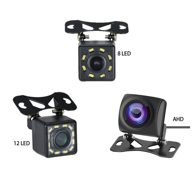 Auto stražnja kamera s noćnim vidom, 1920x1080, 12V, 3.3W, 90°/120°/200° AV/CVBS