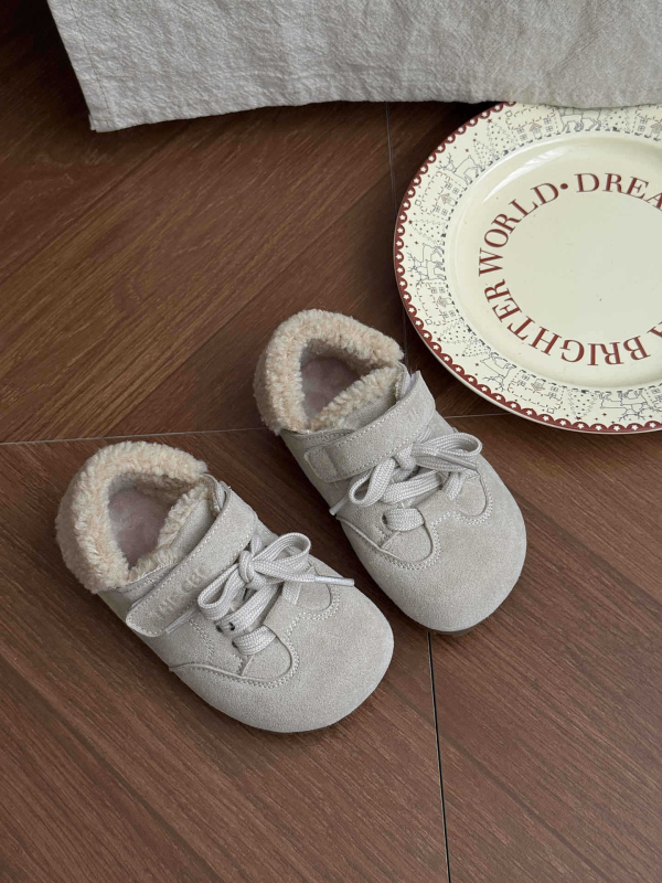 XSHX Retro detské topánky z bavlny - unisex, nízky vrch, zapínanie na suchý zips (Velcro), gumová podrážka, stredná hrúbka, vek 4–12 rokov