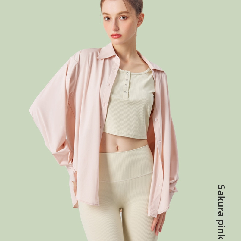 Naiste UV-kaitsega pikkade varrukatega särk, Ice Silk kangas, hingav, kiiresti kuivav, kerge