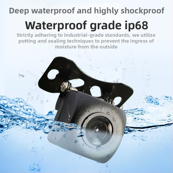 AHD autozadná kamera, rozlíšenie 1280x720, 170° uhol záberu, 12V napájanie, AV výstup