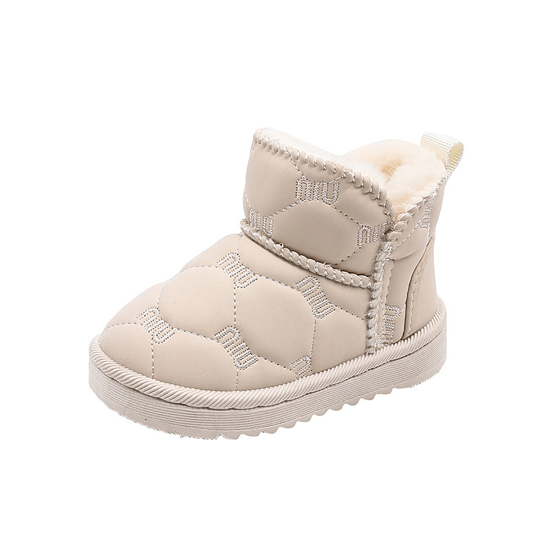 Dječje gležnjače s flis podstavom, gornji dio od sintetičke kože, casual stil, za uzrast 1-6 godina
