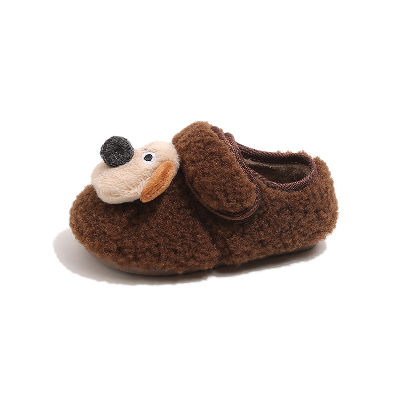 Slatke crtice štene u Birkenstock stilu, plišana podstava i mekana potplata, topli zimski cipele za djevojčice