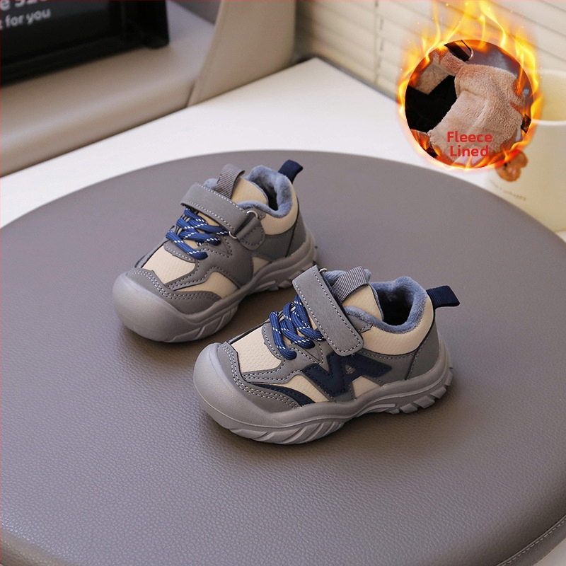 Dječje tenisice Dad Shoes – gornji dio od umjetne kože, zatvaranje na Velcro, gumena protuklizna podstava, zima/jesen, unisex