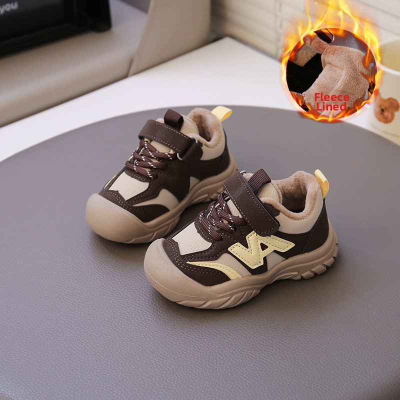 Dječje tenisice Dad Shoes – gornji dio od umjetne kože, zatvaranje na Velcro, gumena protuklizna podstava, zima/jesen, unisex