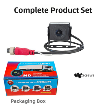 Cúvacia kamera pre nákladné auto a autobus – 1080P/720P, 170° uhol, farebná nočná vízia, AV video, 12V