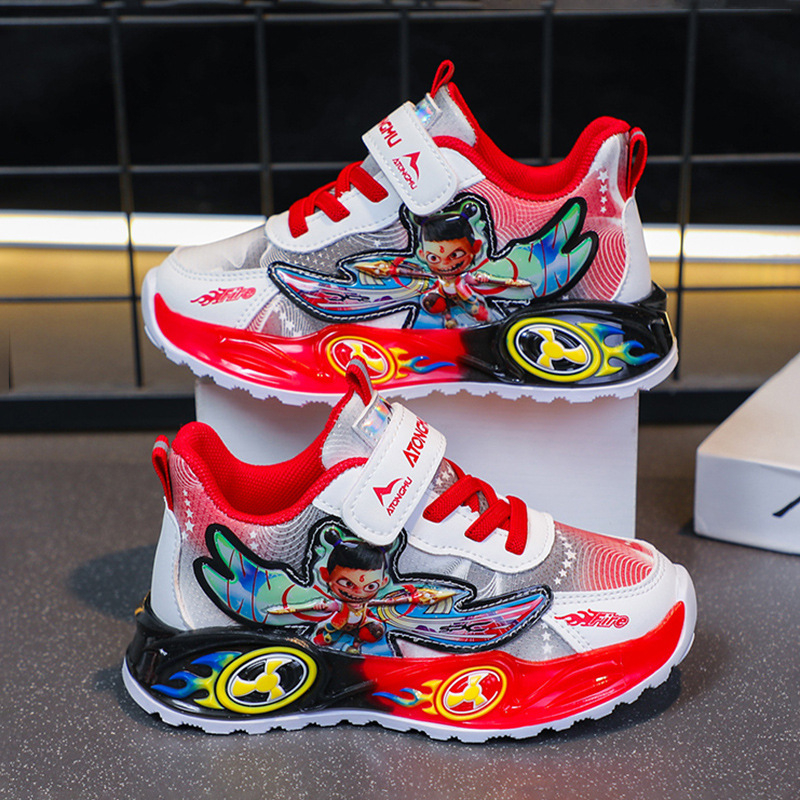 Dječje sportske tenisice s Velcro zatvaračem (gornji materijal: sintetička koža; Značajke: vodootporne, lagane, protuklizne; Potplat: EVA; Za sve sezone)