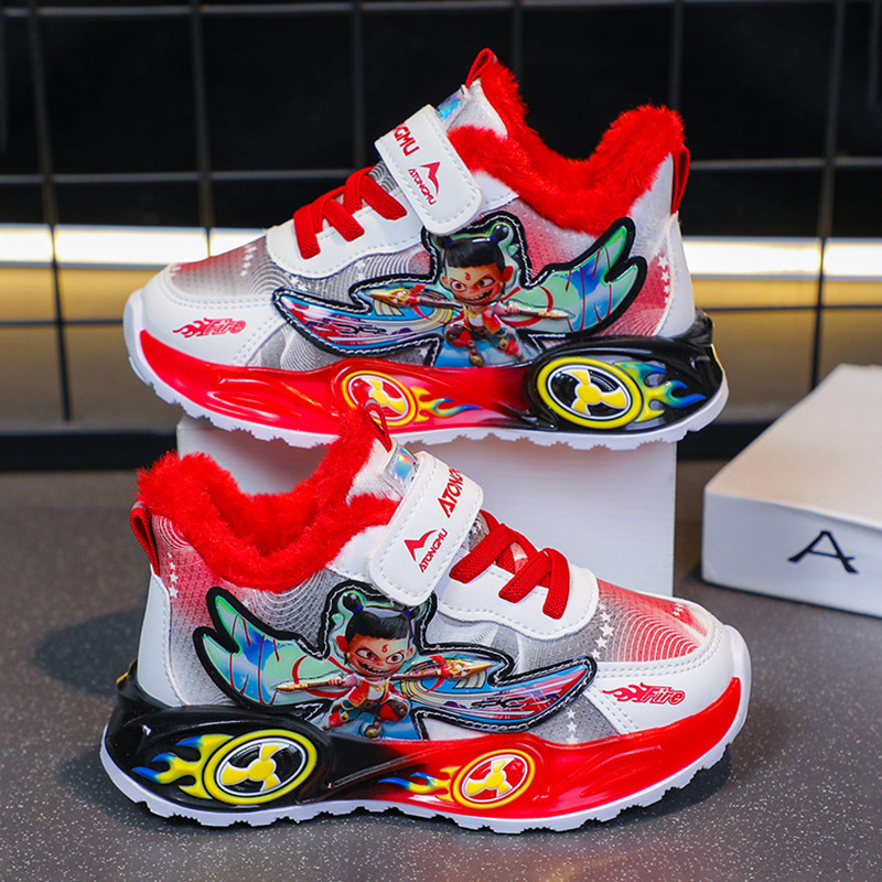 Dječje sportske tenisice s Velcro zatvaračem (gornji materijal: sintetička koža; Značajke: vodootporne, lagane, protuklizne; Potplat: EVA; Za sve sezone)