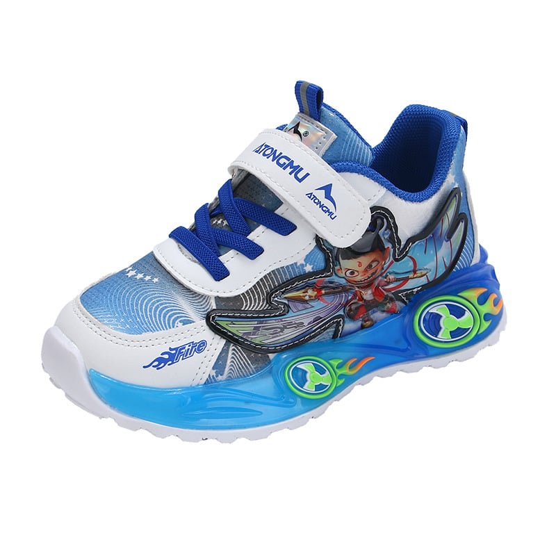 Dječje sportske tenisice s Velcro zatvaračem (gornji materijal: sintetička koža; Značajke: vodootporne, lagane, protuklizne; Potplat: EVA; Za sve sezone)