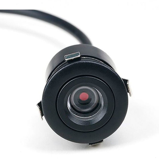 Kamera pre cúvanie, namontovaná na elektrickom trojkolke, 12V, 4-dierová montáž, nastaviteľný uhol 90°, pozorovací uhol 120°, rozlíšenie 480p