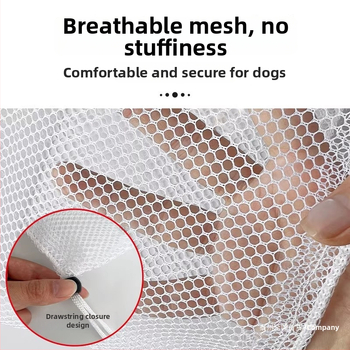 Botă de câine cu plasă de protecție, anti-mestecare, protecție a gurii