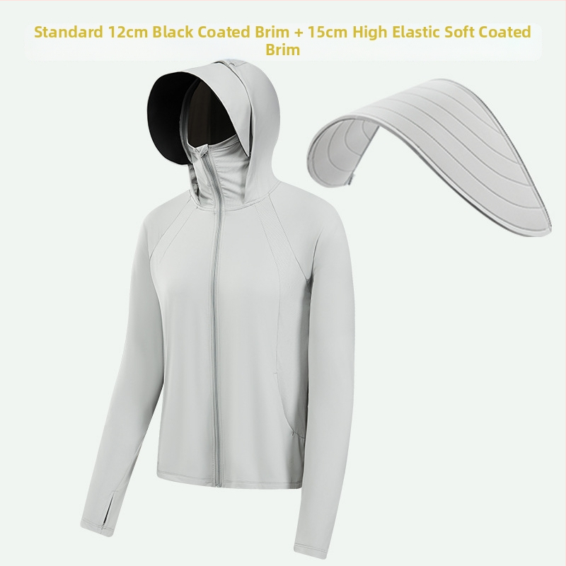 Kapucňová vonkajšia vetrovka s UV ochranou, priedušná a rýchloschnúca; materiál: 180 g surová priadza, 88% nylon, 12% spandex