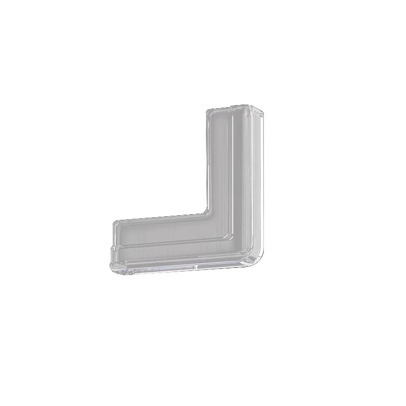 Set 12 hliníkových ochranných rohov pre okná a dvere, proti nárazu, ochranné kryty