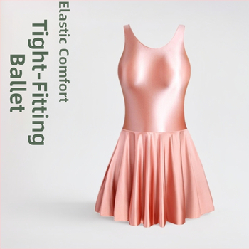 Dámske tanečné oblečenie - Spandex látka (80%), podšívka Milk Silk (80% polyester); vhodné pre balet, latino tance, ľudové tance a sálový tanec.