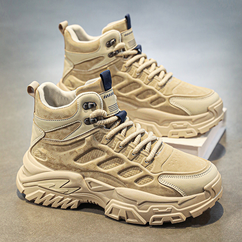 Martin topánky – kožené, protišmykové, PU vrchná časť, gumová podrážka, šnurovanie spredu