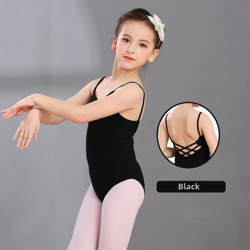 Detské tanečné oblečenie pre dievčatá: moderný tanečný kostým z Lycry s bavlnenou podšívkou; vhodné pre balet, drámu a scénické vystúpenia v lete, na jar a na jeseň.