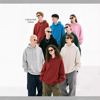 Pánska ťažká mikina s vyšitým logom, pulóvrový dizajn, kapucňa, fleece podšívka, bavlna 51-70%, 3D klokanové vrecko