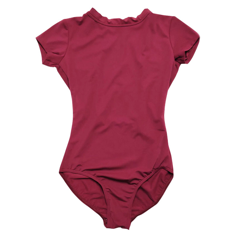 Dámske tanečné body, nylon/syntetická zmes, podšívka Milk Silk, jednofarebná, model YL2124