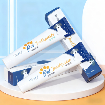 Zubná pasta pre domáce zvieratá – čerstvý dych – značka Dama – pre mačky aj psy – príchute hovädzie a mäta