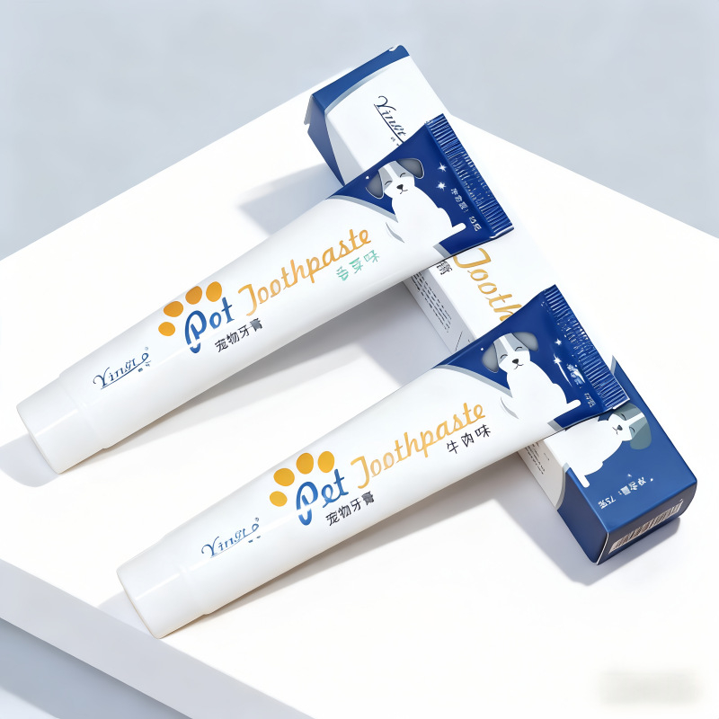 Zubná pasta pre domáce zvieratá – čerstvý dych – značka Dama – pre mačky aj psy – príchute hovädzie a mäta