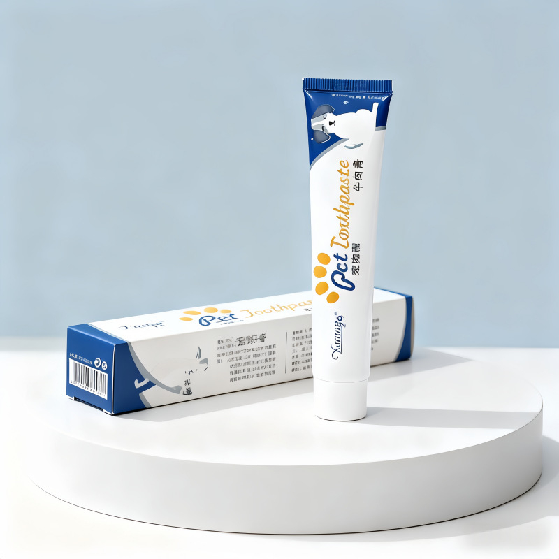 Zubná pasta pre domáce zvieratá – čerstvý dych – značka Dama – pre mačky aj psy – príchute hovädzie a mäta