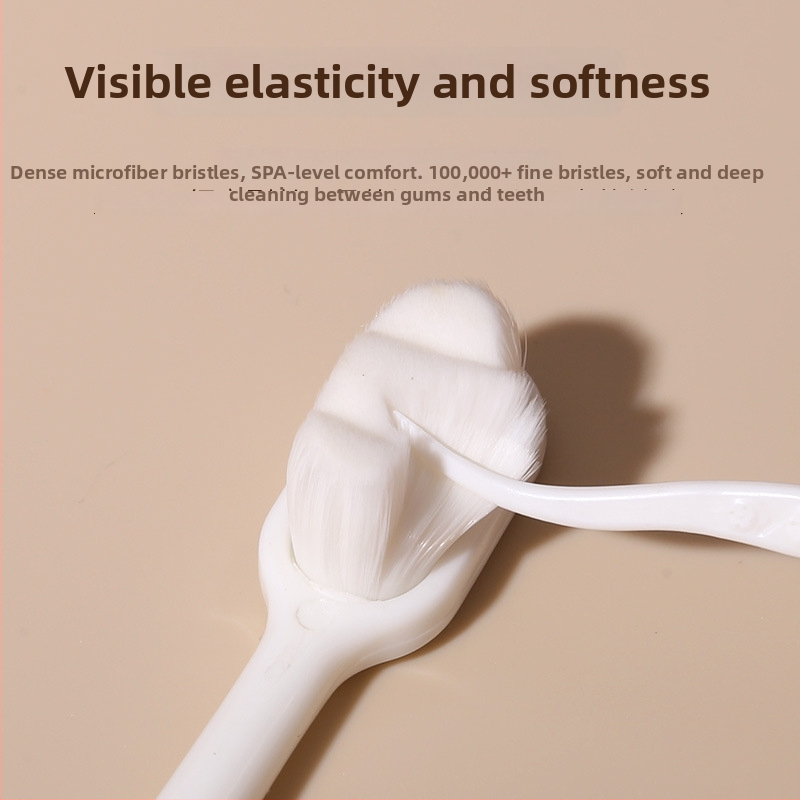 Ručna četkica za zube Lerch Le Tooth Ten Thousand Hair, 2-djelna pakiranje, mekana vlakna, za odrasle, univerzalna upotreba