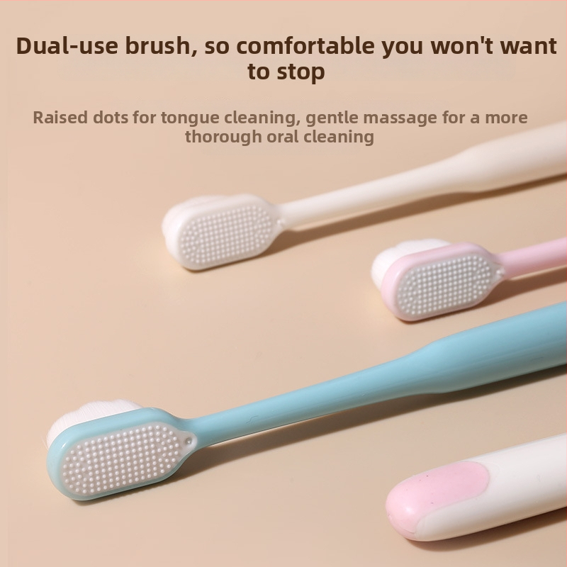 Ručna četkica za zube Lerch Le Tooth Ten Thousand Hair, 2-djelna pakiranje, mekana vlakna, za odrasle, univerzalna upotreba