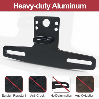 Držač registarske pločice sa svjetlom, aluminijska legura, model XC-N112, univerzalna kompatibilnost, brenda XCLPF