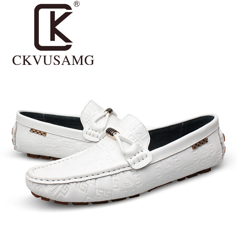 Pánske kožené loafers — casual, okrúhla špička, nízky podpätok 1–3 cm, gumová podrážka, podšívka z bravčovej kože