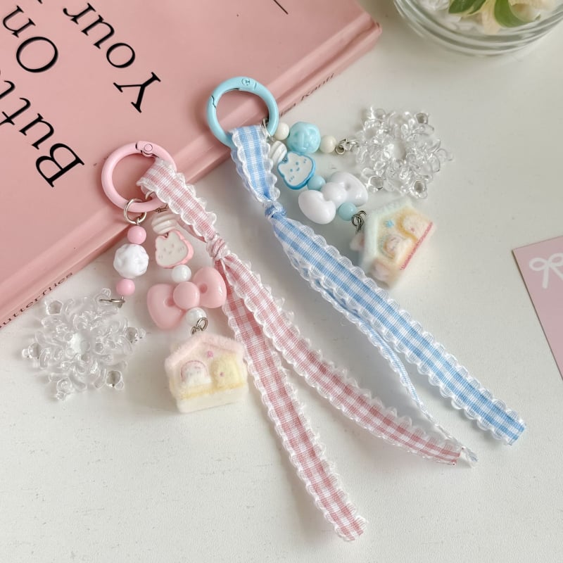 Ručne navlievaný prívesok na tašku z zliatiny, s dizajnom snehový dom, kreslený štýl, bežný dizajn, 2025 zima