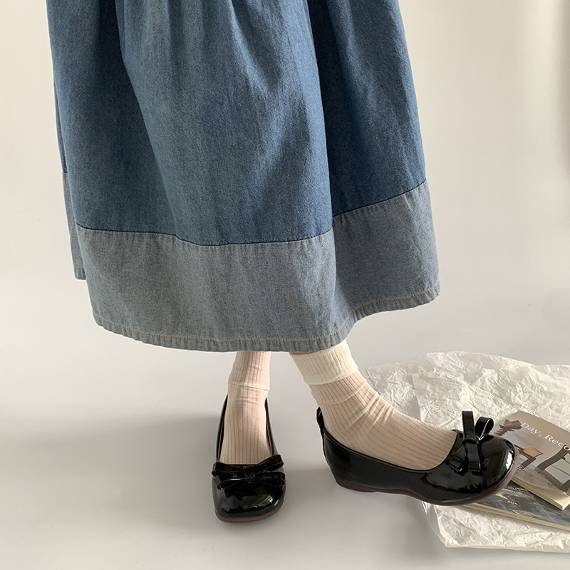 Dámske ploché topánky z PU s štvorcovou špičkou, nízkym opätkom do 3 cm, PU vložka, podrážka z kompozitu