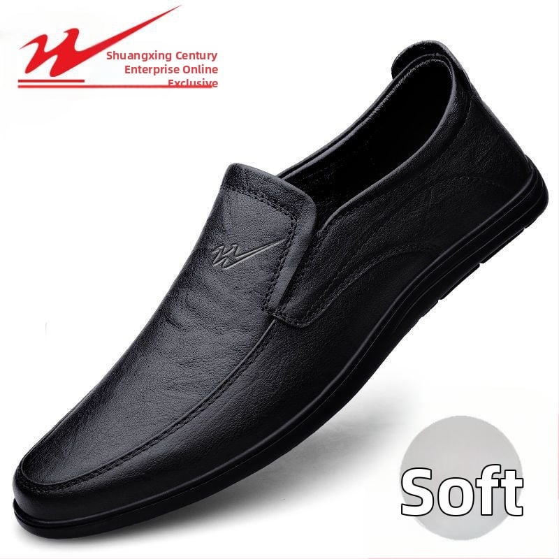 Ανδρικά Δερμάτινα Παπούτσια, Slip-On, Άνω μέρος από βοϊνό δέρμα, Εσωτερικό από δέρμα, Σόλα από καου Kabel