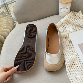 Topánky Mary Jane, okrúhla špička, PU horná časť, nízky podpätok 1–3 cm, gumová podrážka