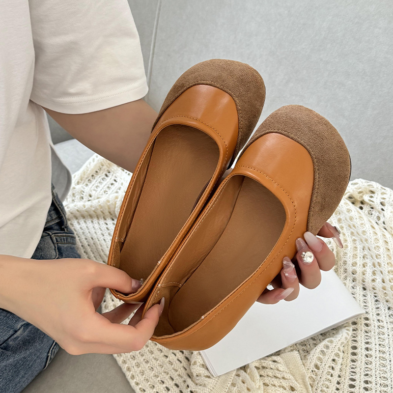 Topánky Mary Jane, okrúhla špička, PU horná časť, nízky podpätok 1–3 cm, gumová podrážka