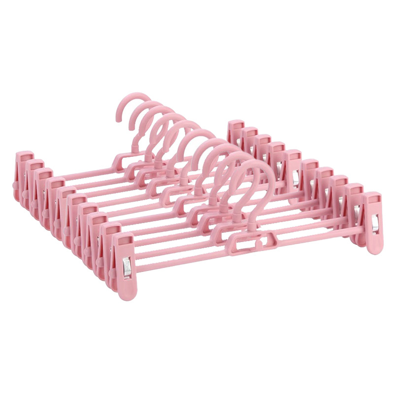 Sada klipov na sukne a nohavice – protiskluzové, bez stôp, PP materiál, 10 kusov