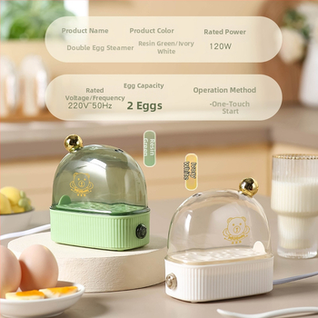 HP101 Elektrický varič vajec, kapacita 2-3 vajcia, 220V, 50Hz, 120W