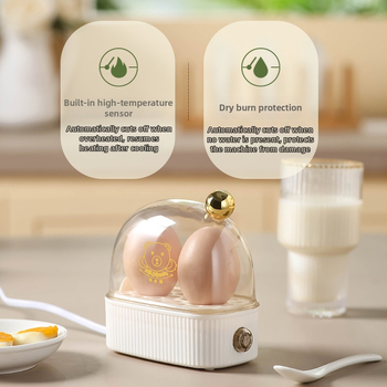 HP101 Elektrický varič vajec, kapacita 2-3 vajcia, 220V, 50Hz, 120W