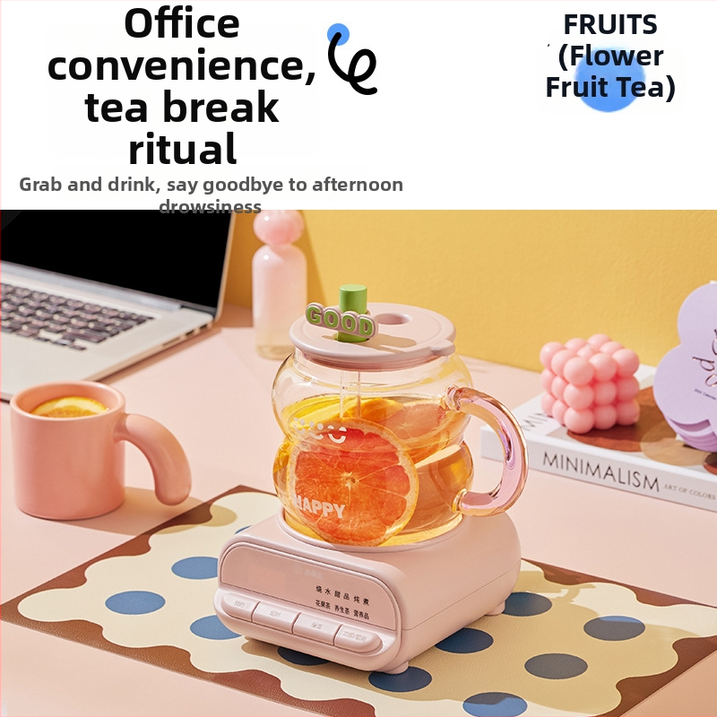 Small Pumpkin F2 Zdravá kanvička na čaj – objem do 1 l, sklenené telo, 220V, 500–1000W, riadenie mikroprocesorom