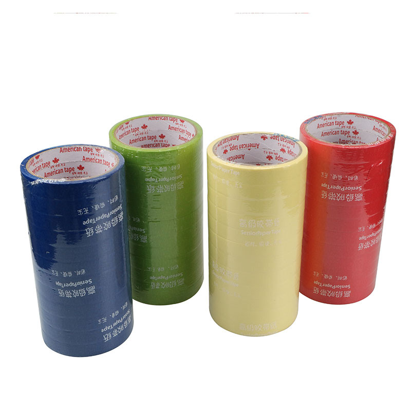 Maskovacia papierová páska na lakovanie auta — Niuka Gang, krycie striekanie, podklad: papier, 1,4 kg na kartón, stredná tepelná odolnosť