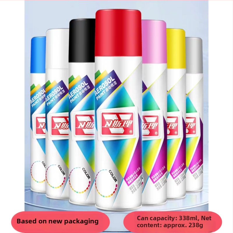 Wesley Ručne spray farba - Pero na opravu škrabancov pre autá a bicykle, samo-farbenie